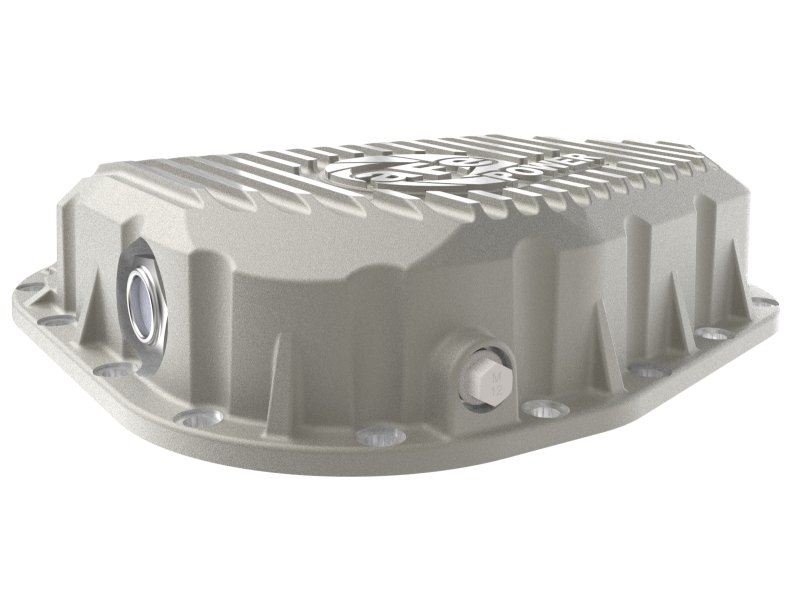Ford F-350 Differential Cover - Rear - aFe - Street Series with Machined Fins - Raw - `23-`26