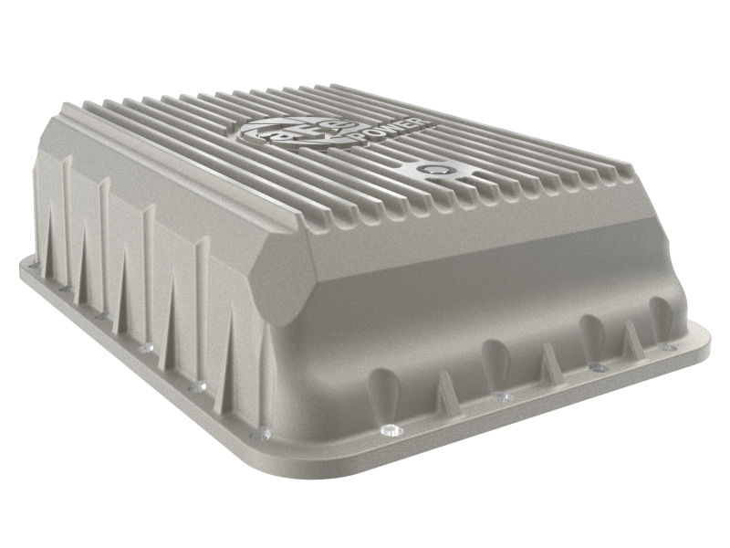 RAM 3500 Transmission Pan - aFe - Street Series with Machined Fins - Raw - `13-`24