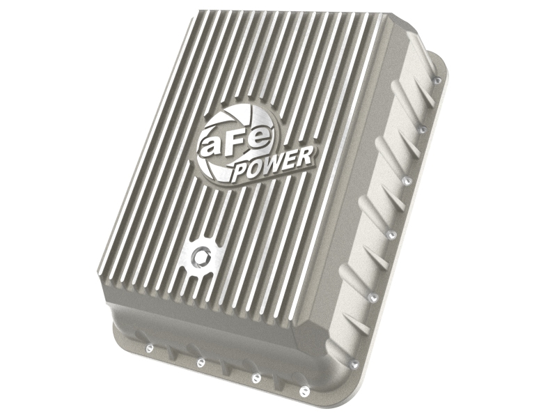 RAM 3500 Transmission Pan - aFe - Street Series with Machined Fins - Raw - `13-`24