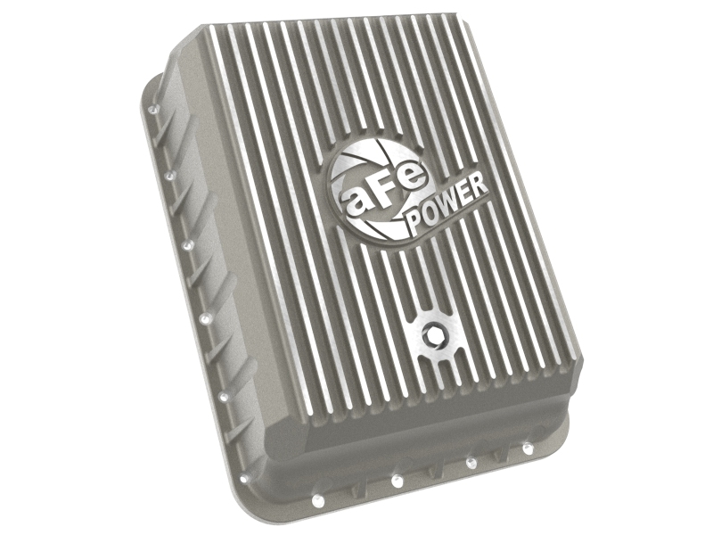 RAM 3500 Transmission Pan - aFe - Street Series with Machined Fins - Raw - `13-`24