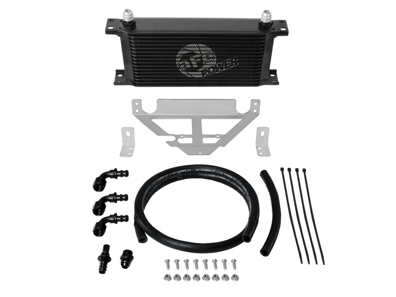 Dodge Ram 1500 TRX Transmission Oil Cooler Kit - aFe - Bladerunner - Black - `21-`23