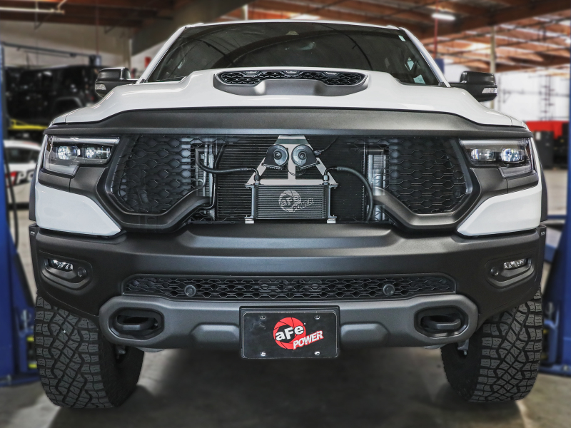 Dodge Ram 1500 TRX Transmission Oil Cooler Kit - aFe - Bladerunner - Black - `21-`23