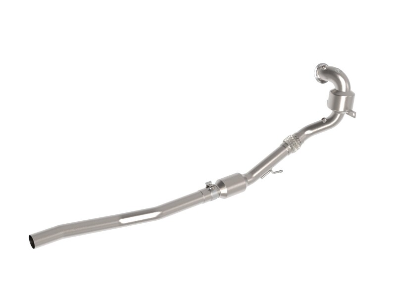 Volkswagen Golf R Performance Exhaust - aFe - Direct Fit 409 Stainless Steel Catalytic Converter - `15-`19