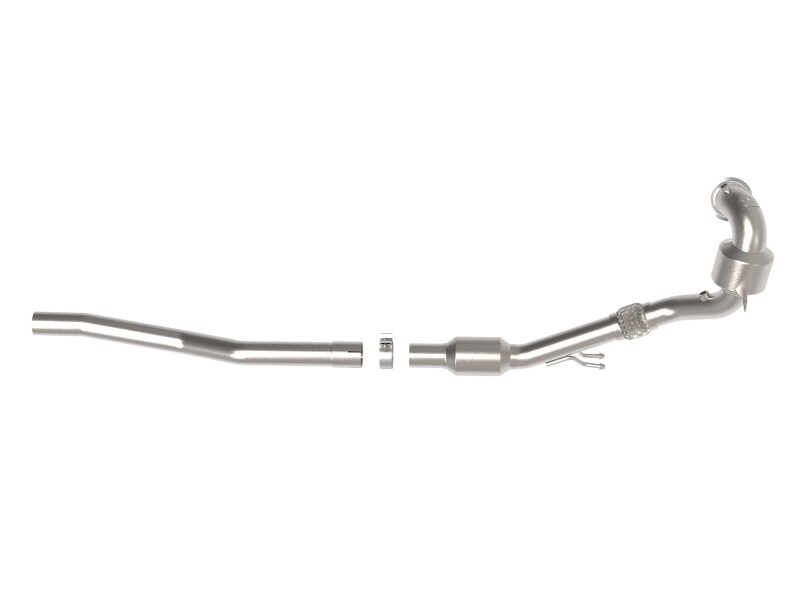 Volkswagen Golf R Performance Exhaust - aFe - Direct Fit 409 Stainless Steel Catalytic Converter - `15-`19