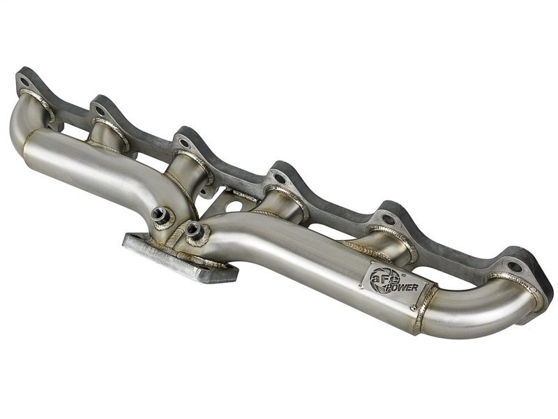 Dodge Diesel Trucks Performance Exhaust - aFe - Twisted Steel Header Turbo Manifold (T4) - `98-`02