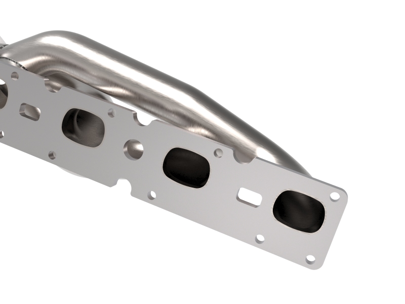 Ram 3500 Performance Exhaust - aFe - Twisted Steel 304SS Shorty Header - `19-`21
