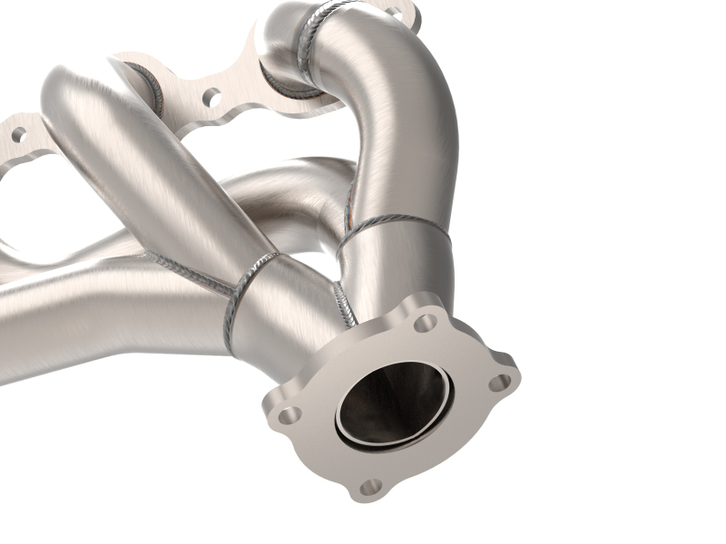 Chevrolet Camaro Performance Exhaust - aFe - Twisted Steel 1-3/4 IN 304 Stainless Steel Short Tube Header - `16-`21