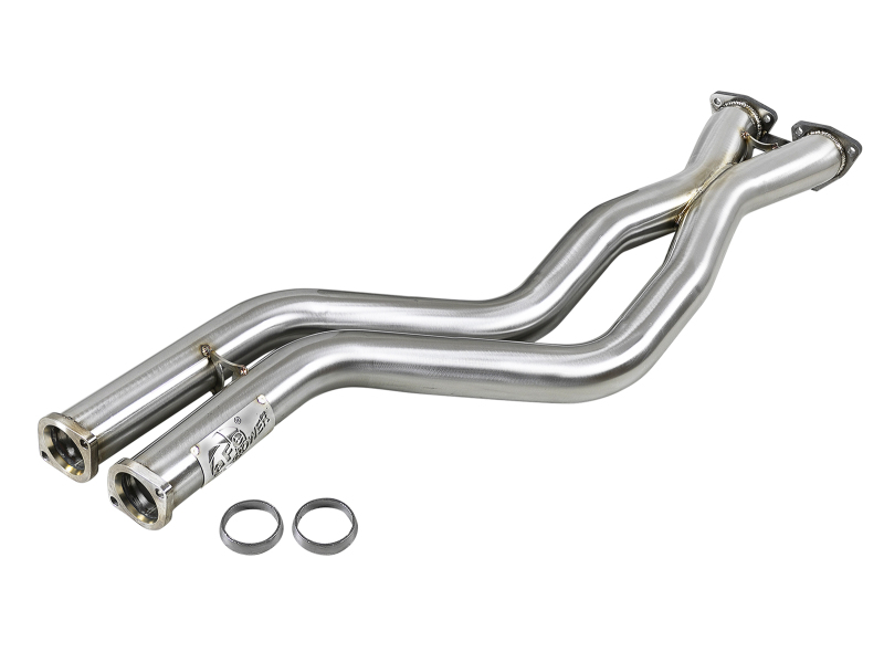 BMW M3 Performance Exhaust - aFe - Twisted Steel HDR X-Pipe SS-304 - `01-`06