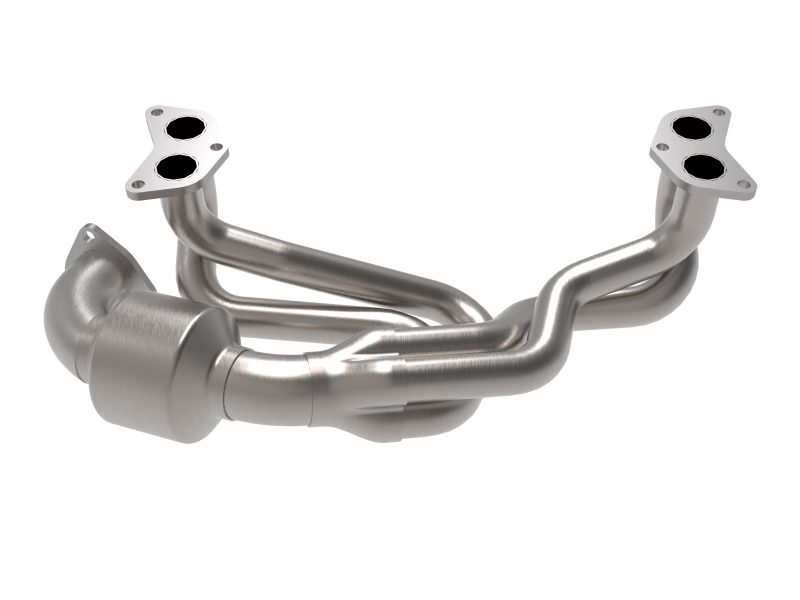 Subaru Legacy Performance Exhaust - aFe - Twisted Steel 304 Stainless Steel Header w/ Cat - `13-`19 Subaru Legacy Performance Exhaust - aFe - Twisted Steel 304 Stainless Steel Header w/ Cat - `13-`19