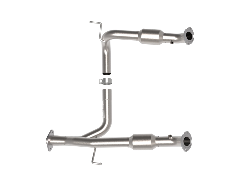 Toyota Tacoma Performance Exhaust - aFe - Twisted Steel Y-Pipe - `05-`15