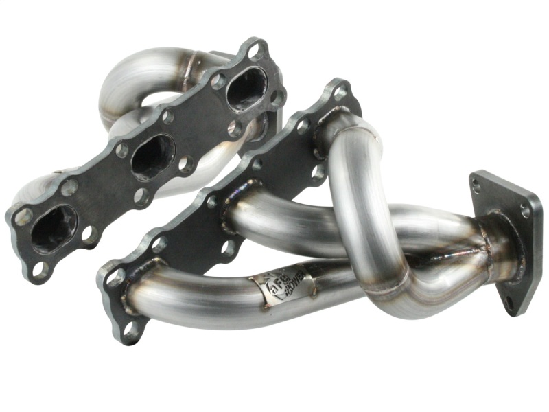 Nissan Xterra Headers - aFe - Twisted Steel Short Tube 409 Stainless - Stainless Steel - `05-`15 Nissan Xterra Headers - aFe - Twisted Steel Short Tube 409 Stainless - Stainless Steel - `05-`15