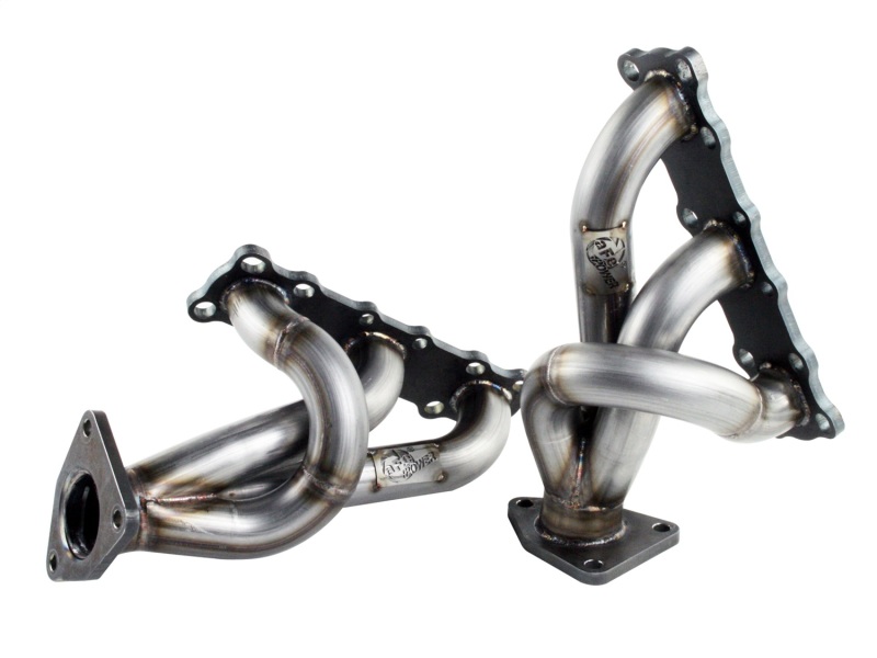 Nissan Xterra Headers - aFe - Twisted Steel Short Tube 409 Stainless - Stainless Steel - `05-`15