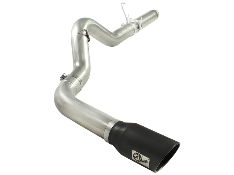Dodge Diesel Trucks Performance Exhaust - aFe - DPF-Back, Aluminized Steel - Black - `07-`12
