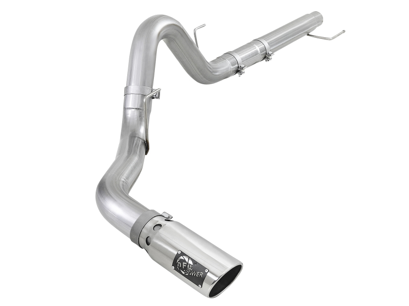 Ford F-150 Performance Exhaust - aFe - DPF Back, Atlas 4in Aluminized Steel - Polished - `18-`20 Ford F-150 Performance Exhaust - aFe - DPF Back, Atlas 4in Aluminized Steel - Polished - `18-`20