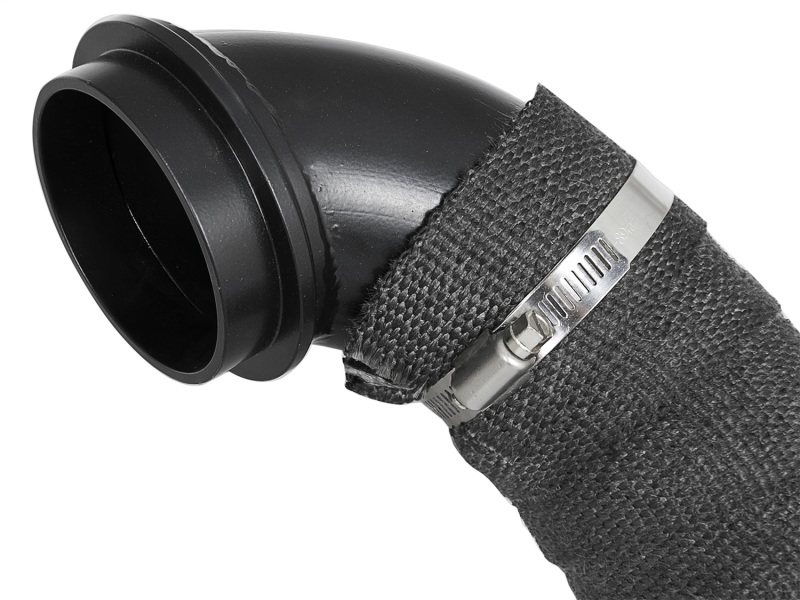 GMC 3500HD Performance Air Intake - aFe - ATLAS 3in Steel Down-Pipe - Black - `04-`10