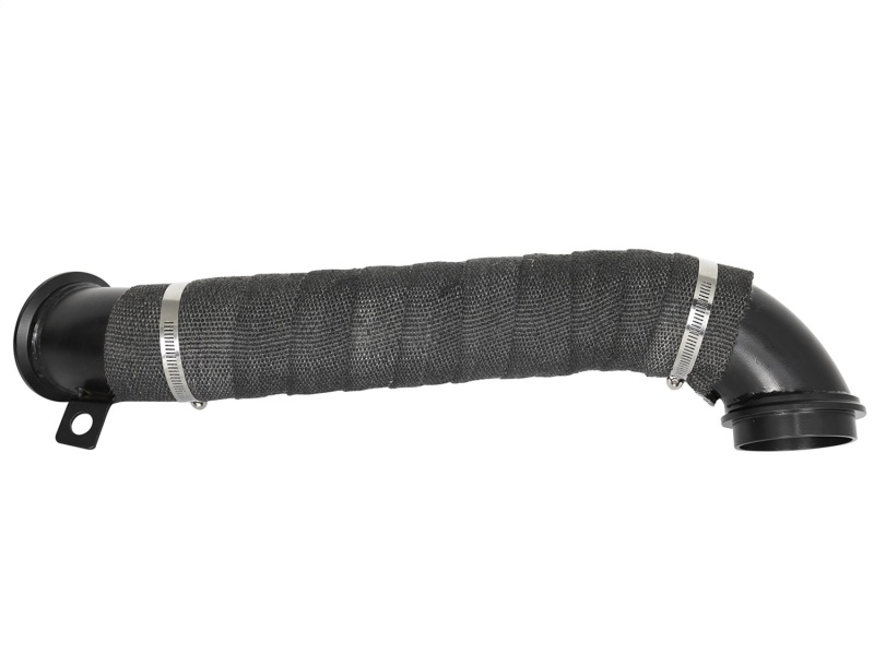 GMC 3500HD Performance Air Intake - aFe - ATLAS 3in Steel Down-Pipe - Black - `04-`10