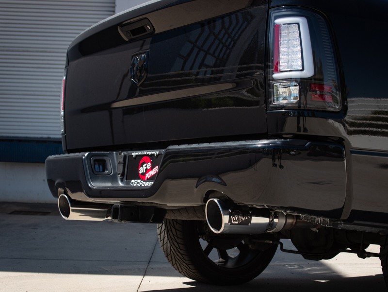 Ram 1500 Performance Exhaust - aFe - Gemini XV Cat Back - Polished - `09-`18