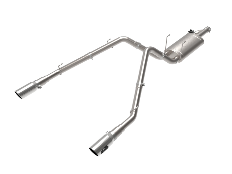 Ram 1500 Performance Exhaust - aFe - Gemini XV Cat Back - Polished - `09-`18 Ram 1500 Performance Exhaust - aFe - Gemini XV Cat Back - Polished - `09-`18
