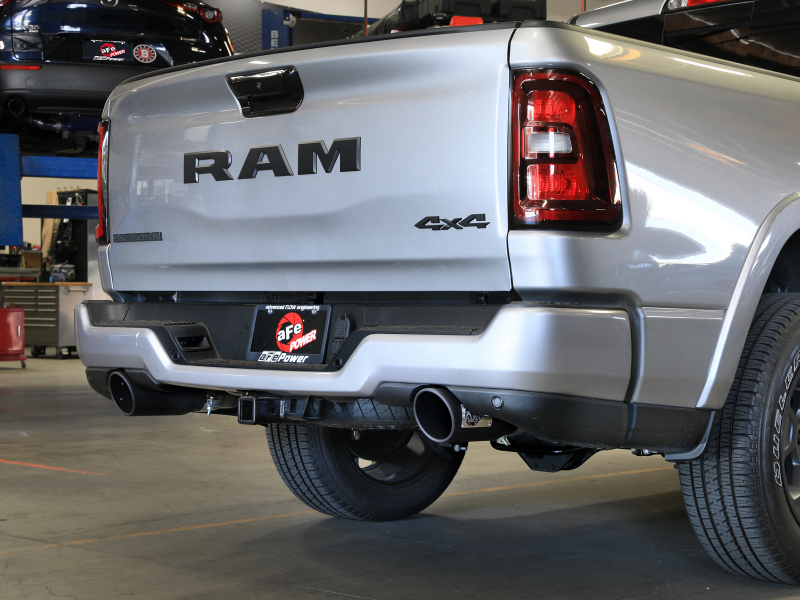 RAM 1500 Performance Exhaust - aFe - Vulcan Series Cat Back - Black - `25-`27