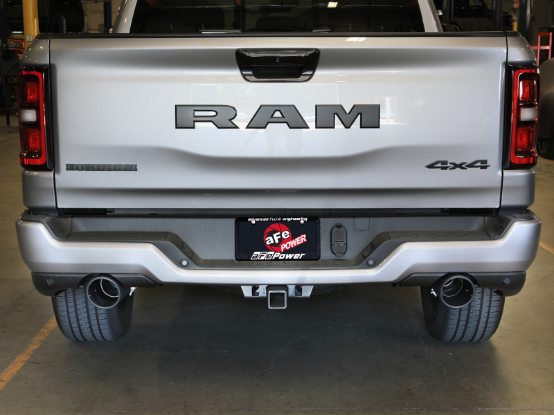 RAM 1500 Performance Exhaust - aFe - Vulcan Series Cat Back - Black - `25-`27