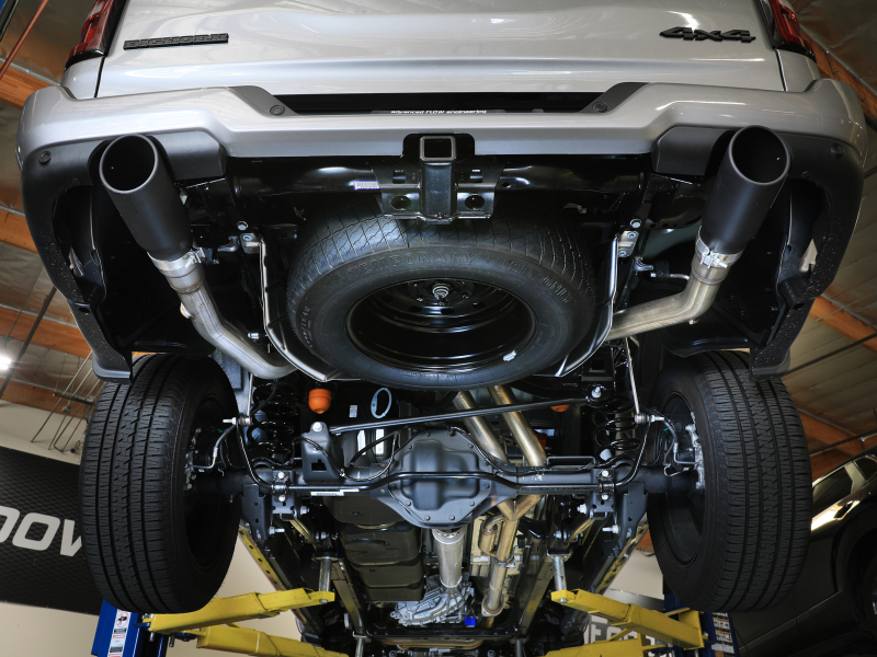 RAM 1500 Performance Exhaust - aFe - Vulcan Series Cat Back - Black - `25-`27