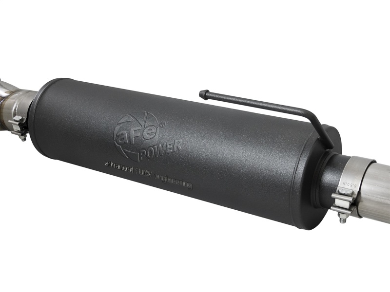 Ford F-150 Raptor Performance Exhaust - Dual Rear Exit - aFe - MACH Force-Xp Cat Back - Black - `17-`18