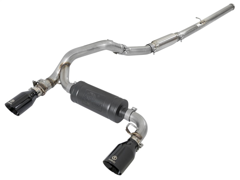 Ford Focus RS Performance Exhaust - aFe - Cat Back - Black - `16-`18