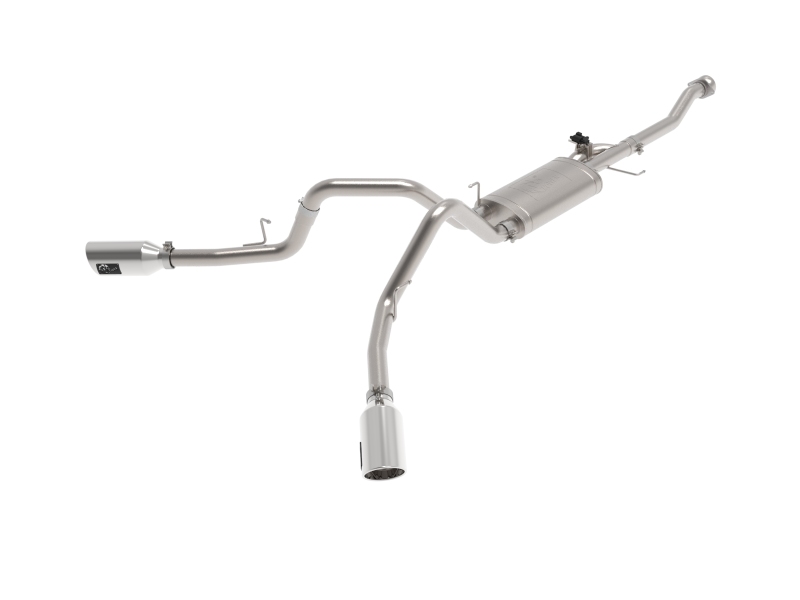 Ford F-150 Performance Exhaust - aFe - Gemini XV Cat Back - Polished - `21-`25 Ford F-150 Performance Exhaust - aFe - Gemini XV Cat Back - Polished - `21-`25