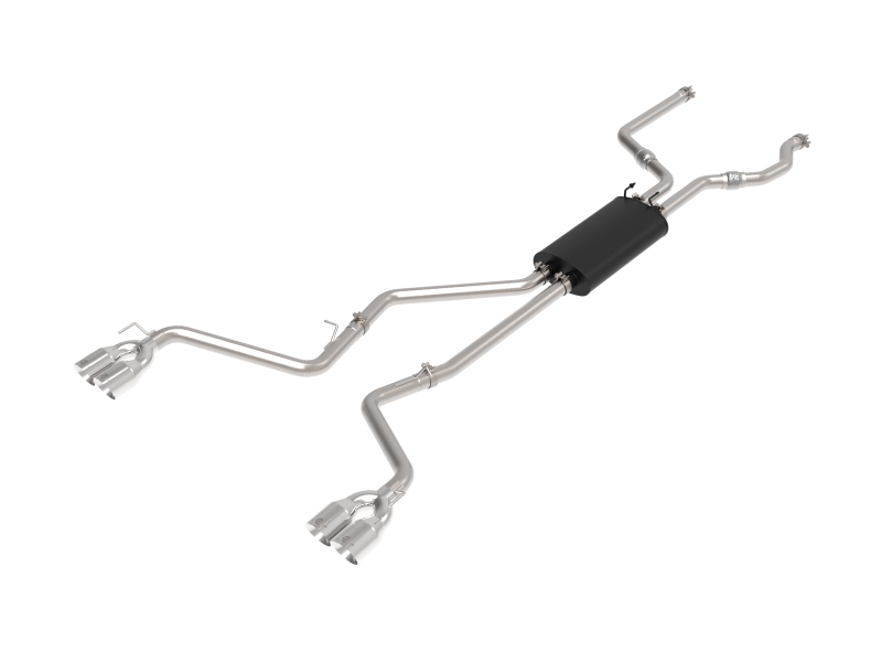 Ford Explorer Performance Exhaust - aFe - MACH Force-Xp Cat-Back - Polished - `20-`21