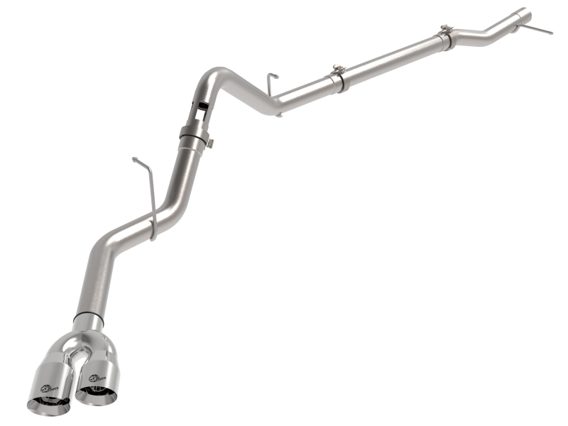 Chevrolet Silverado Performance Exhaust - aFe - Rebel XD Series DPF-Back - Polished - `23-`25
