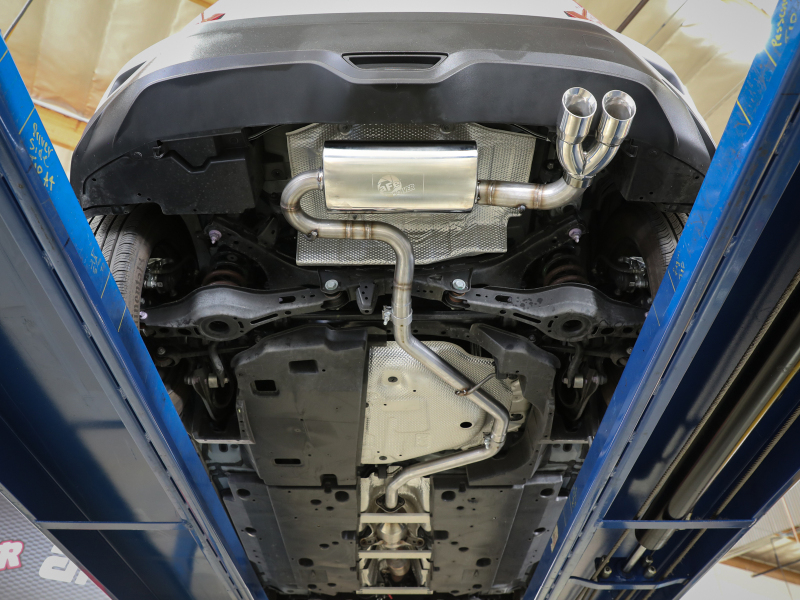 Toyota C-HR Performance Exhaust - aFe - Cat Back Takeda 304 Stainless Steel - Black - `18-`22