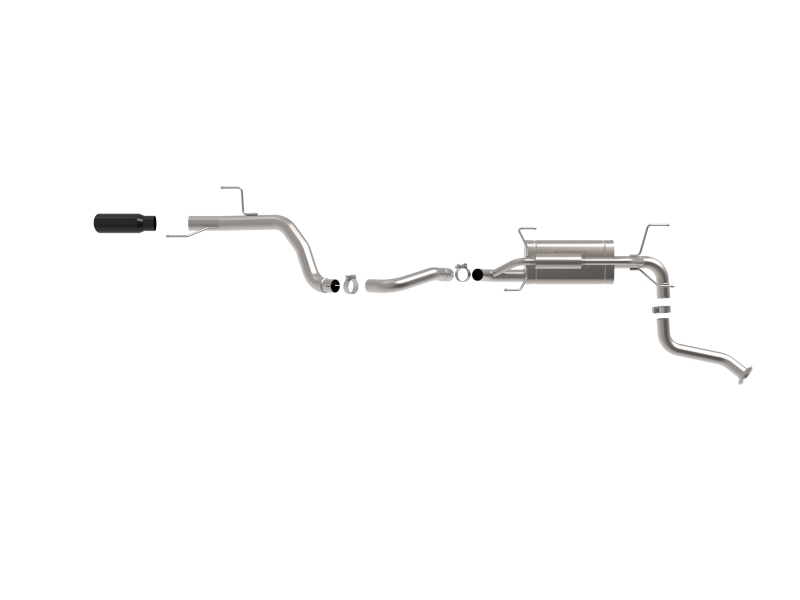 Toyota 4Runner Performance Exhaust - aFe - Vulcan Series Cat-Back - Black - 2025+