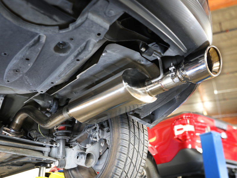Toyota Corolla Performance Exhaust - aFe - Axle Back, 2.5in 304SS - Polished - `14-`19