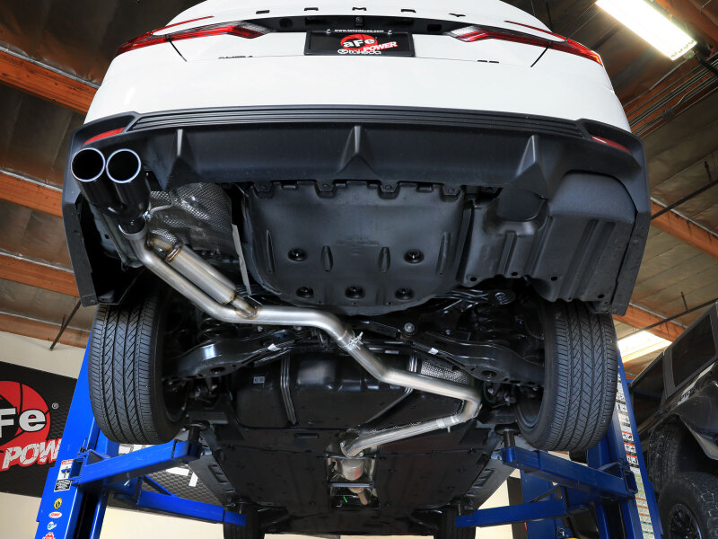 Toyota Camry Performance Exhaust - aFe - Cat Back, Takeda SS - Black - `25-`26