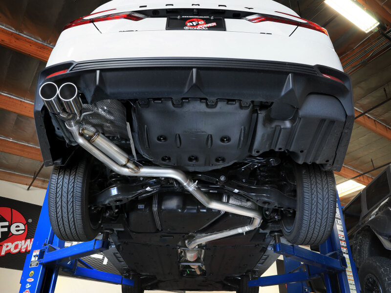 Toyota Camry Performance Exhaust - aFe - Takeda Cat Back - Polished - `25-`26