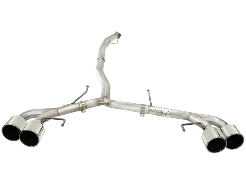 Nissan GTR Performance Exhaust - aFe - Cat Back - Polished - `09-`14