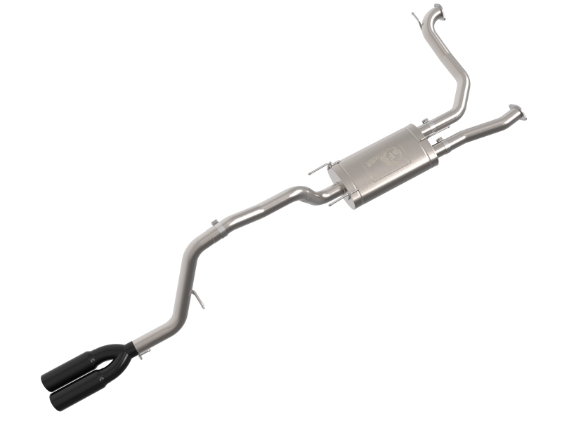 Nissan Armada Performance Exhaust - aFe - Vulcan Series Cat Back - Black - `25-`26