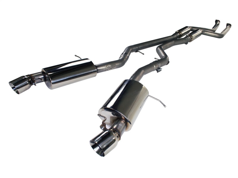 BMW 335i Performance Exhaust - aFe - MACH Force-XP 2-3/4 IN 304 Stainless Steel Cat-Back - Polished - `11-`12