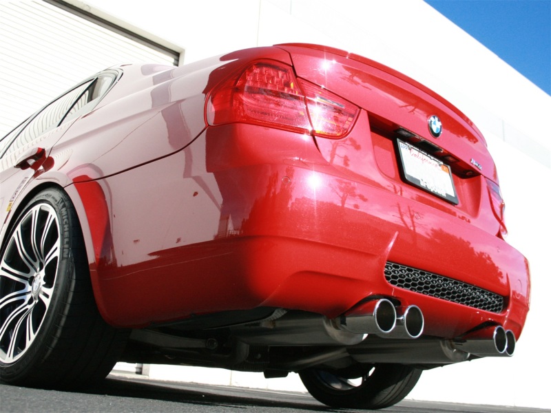 BMW M3 Performance Exhaust - aFe - Cat Back, MACHForce XP, Quad Tips - Polished - `08-`13