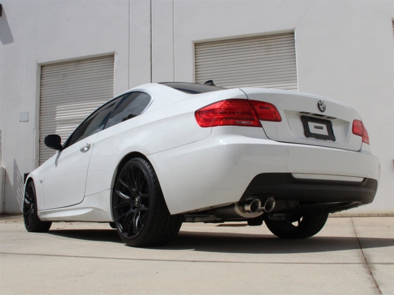 BMW 335i Performance Exhaust - aFe - Cat Back, MACH Force XP, Stainless Steel, Dual Polished Tips - Polished - `07-`13