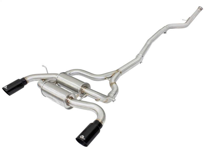 BMW 435i Performance Exhaust - aFe - Cat Back - Black - `14-`16