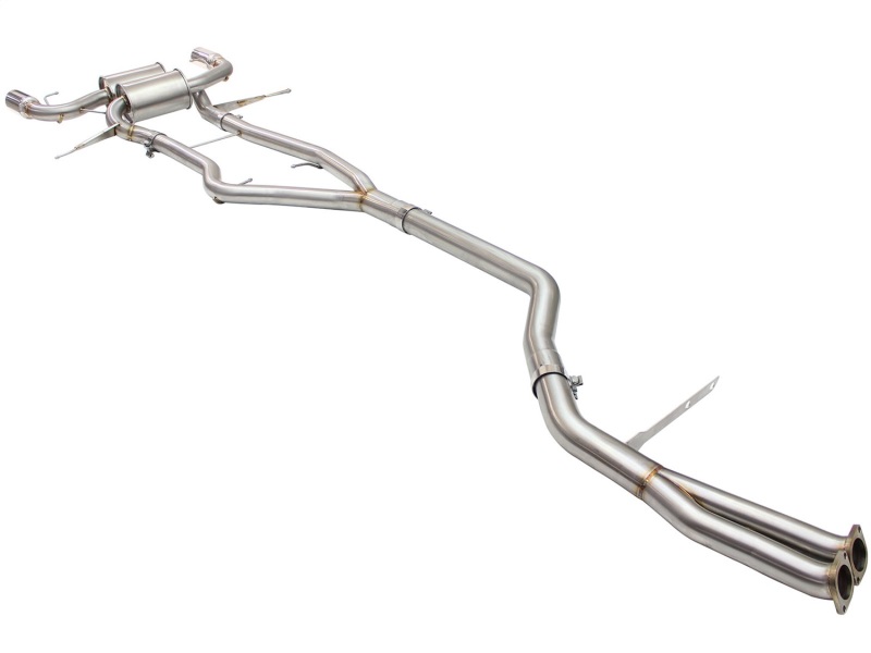 BMW 335i Performance Exhaust - aFe - Cat Back, MACH Force XP, Dual 3.5 in. Polished Tips - Polish - `11-`13