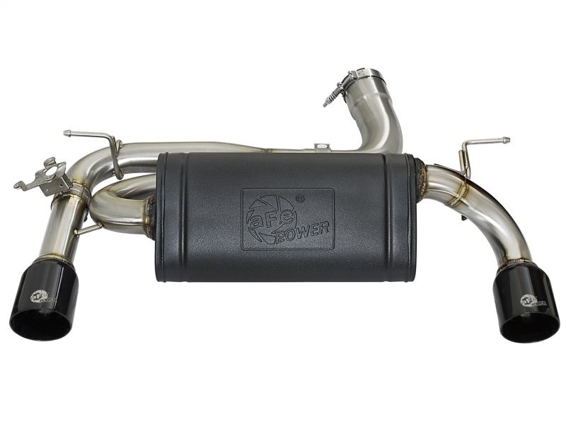 BMW 335i Performance Exhaust - aFe - MACH Force-Xp Axle-Back - Gloss Black - `12-`15