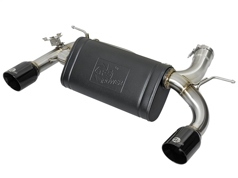 BMW 435i Performance Exhaust - aFe - MACH Force-Xp Axle-Back - Gloss Black - `14-`16