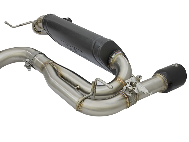 BMW 335i Performance Exhaust - aFe - MACH Force-Xp Cat-Back - Black - `12-`15