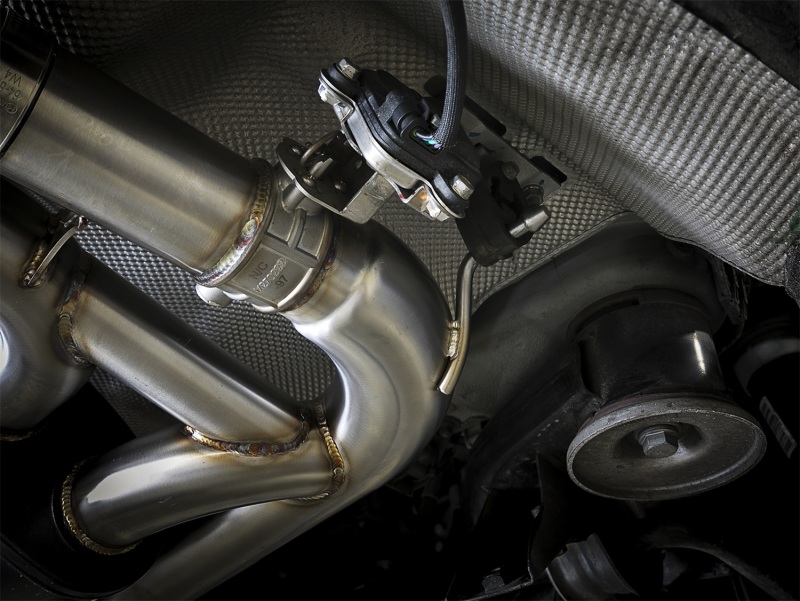BMW X5M Performance Exhaust - aFe - MACH Force-XP 3.5in. 304 SS Cat-Back - Black - `15-`19
