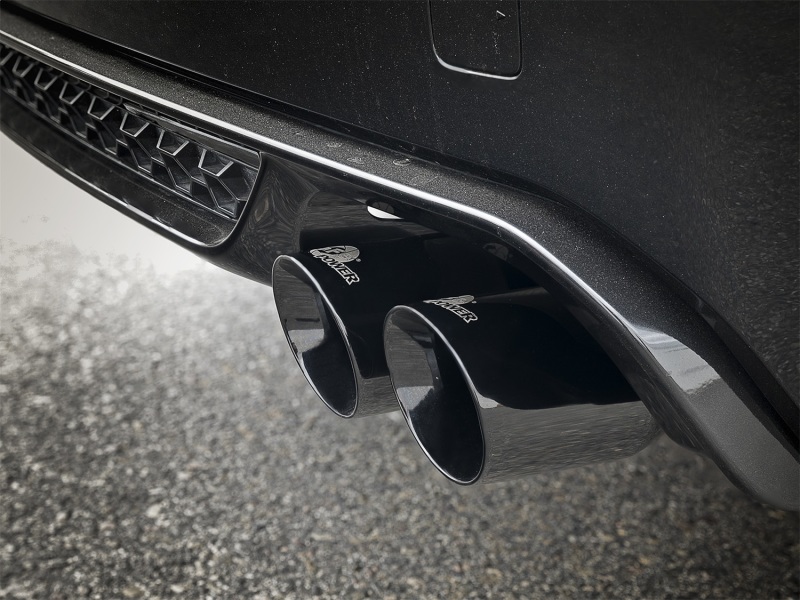 BMW X6 Performance Exhaust - aFe - Cat Back, MACH Force-Xp 3.5in. 304 SS - Black - `15-`19