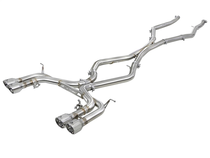 BMW X6 Performance Exhaust - aFe - MACH Force-Xp Cat Back - Polished - `15-`19