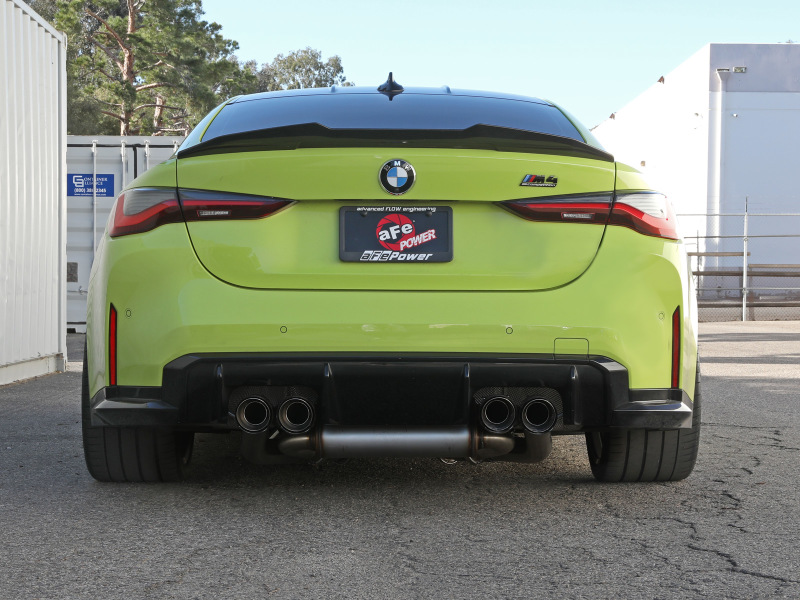 BMW M3 Performance Exhaust - aFe - MACHForce XP Cat-Back - Carbon - `21-`25