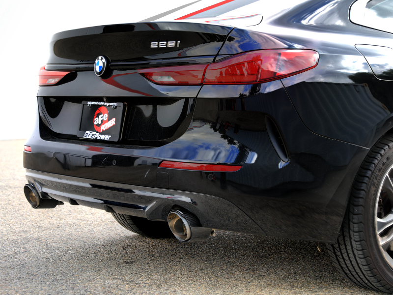 BMW 228i Performance Exhaust - Rear - aFe - MACHForce XP Axle-Back - Carbon - `21-`24